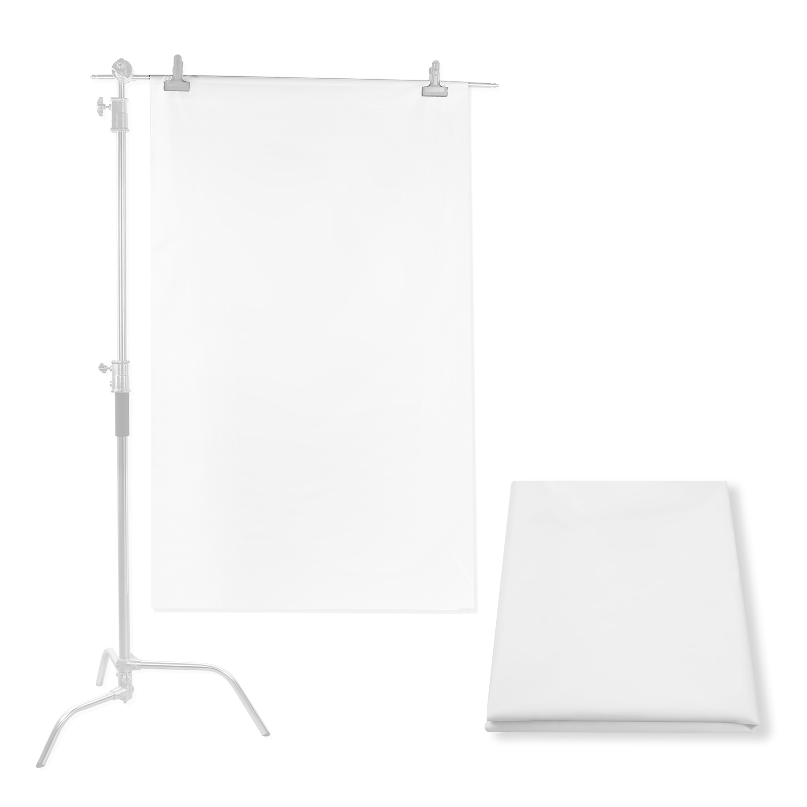 Photography Lighting Modifiers - 1.7X1m ไนล่อนผ้าไหมสีขาวผ้าไม่มีรอยต่อปรับแสงสำหรับถ่ายภาพแสง Softbox และเต็นท์