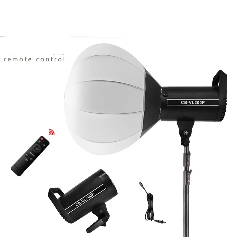 Photography Lighting Learning - ไฟถ่ายภาพแบบพกพา 200W ใช้ได้ทั้งภายในและภายนอกอาคาร สำหรับการถ่ายภาพ การเรียนรู้ และวิดีโอ