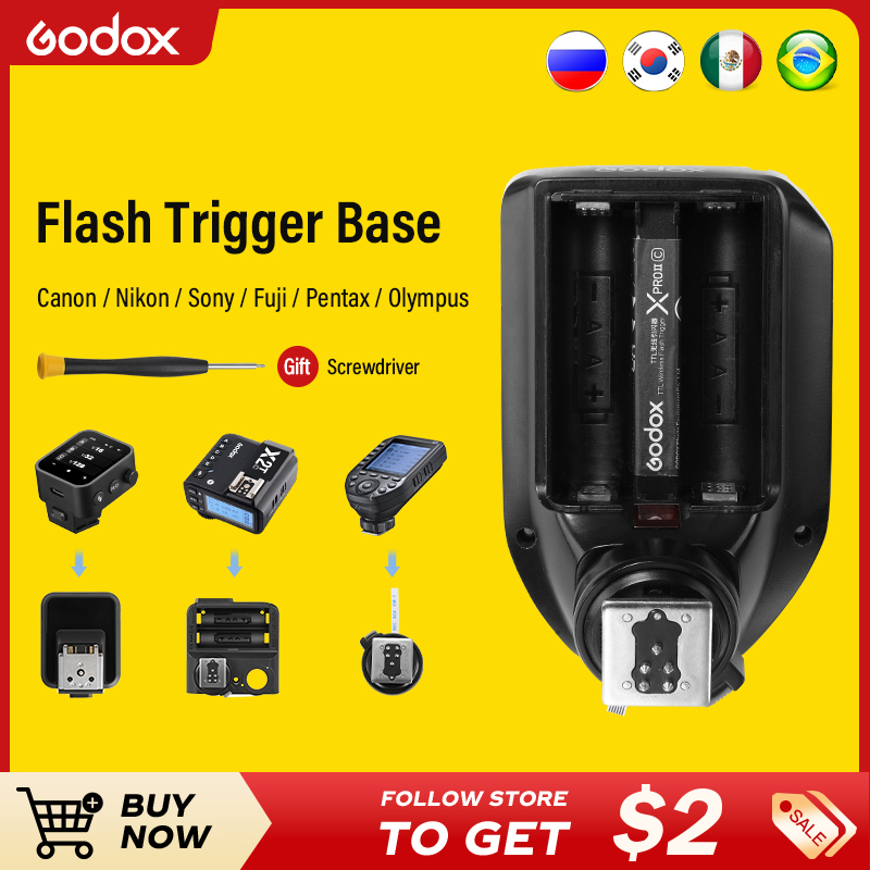 Photography Lighting Kit Godox - ชุดควบคุมการถ่ายภาพ Godox X2T Trigger Hot Shoe