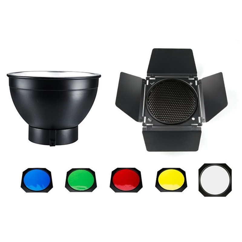Photography Lighting Kit Godox - ชุดเจลสีสำหรับชุดไฟถ่ายภาพ A99E สำหรับแผ่นสะท้อนแสงมาตรฐานขนาด 18 ซม. สำหรับอุปกรณ์เสริมแฟลชสตูดิโอถ่ายภาพ