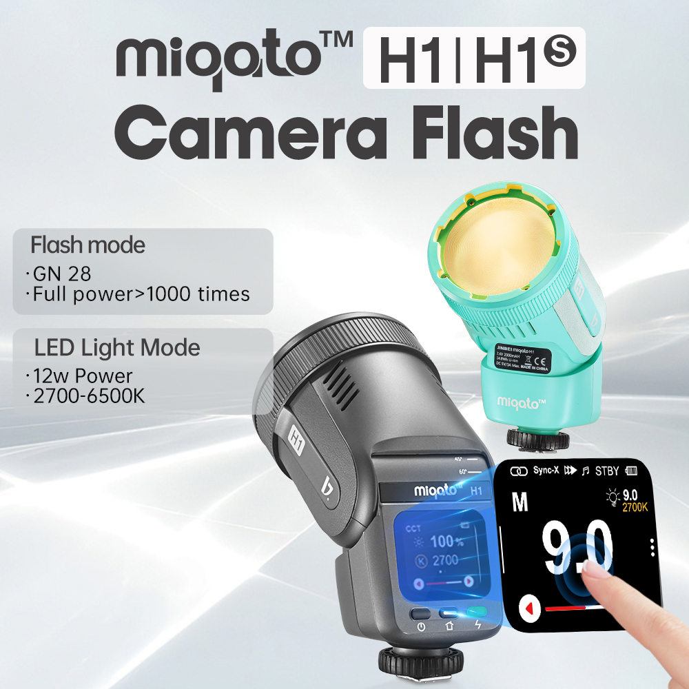 แฟลชกล้อง JINBEI H1 LED สำหรับ - Good Lighting In Photography บทวิจารณ์และราคา