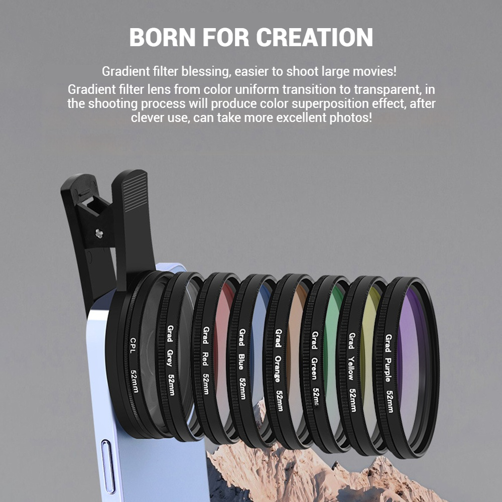 ชุดฟิลเตอร์กล้องสมาร์ทโฟนแบบหน - Photography Lighting For Beginners บทวิจารณ์และราคา