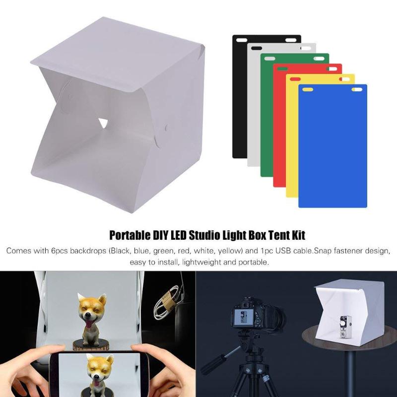 กล่องไฟ LED แบบพับได้สุดล้ำสมั - Photography Lighting On The Go บทวิจารณ์และราคา