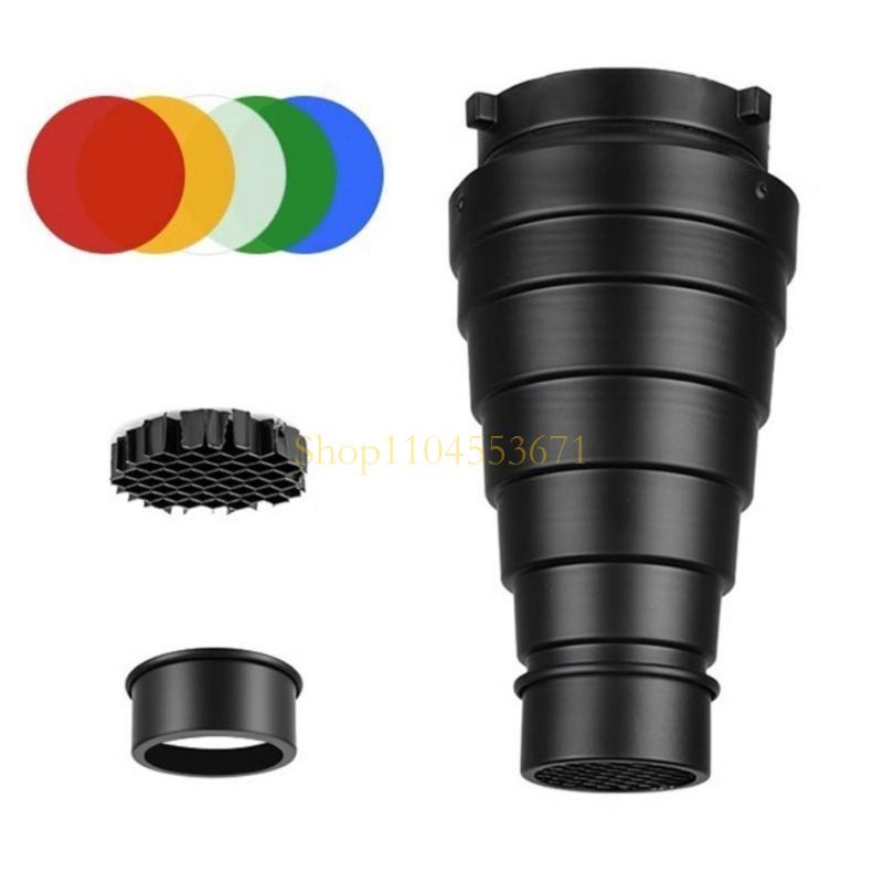 ชุด Snoot โลหะที่ขายดีที่สุดพร - Photography Lighting Modifiers บทวิจารณ์และราคา