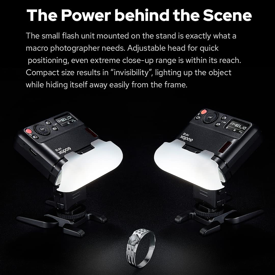 ชุดไฟแฟลชมาโคร Godox MF12-K2 2 - Photography Lighting Kit Godox บทวิจารณ์และราคา